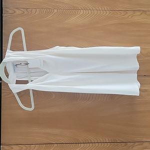 Green Envelope Sleeveless Top